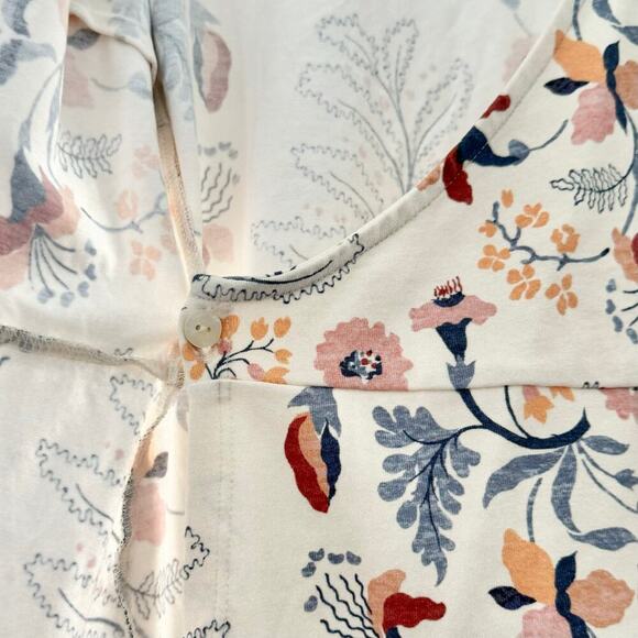 Spartina 449 Bevin Wrap Dress Bellinger Floral Branch Size XS - Picture 9 of 11